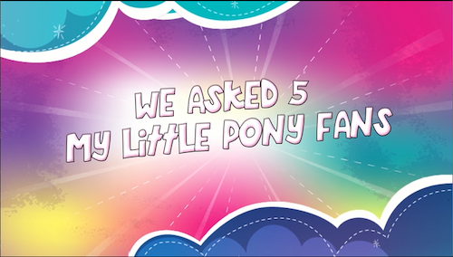 Kindness Is The New Cool My Little Pony Survey